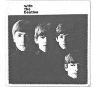 Patch With Album new Official Black embroidered Iron on Beatles Black One Size
