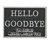 Beatles - the - The Beatles Patch Hello Goodbye Black