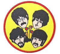 Beatles - the - The Beatles Patch Yellow Submarine Periscopes & Heads Multicolours