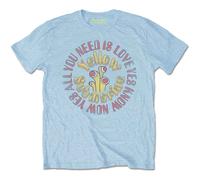 The Beatles Yellow Submarine Blue Circle Official Unisex T-Shirt