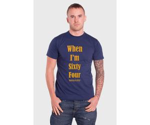 Beatles When Im Sixty Four T-Shirt in Blue | Size: XL Beatles Blue XL