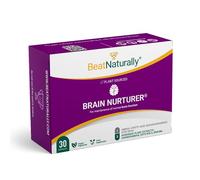 BeatNaturally - Brain Nurturer | Contains Omega-3 Dha, Ashwagandha, Gotu kola & Brahmi | Anxiety Relief | Brain Fog Supplement | Cortisol reducing Supplement | Brain Supplement