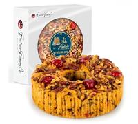Beatrice Bakery Co. Ye Olde English Non-Alcholic Fruitcake, Grandma's Baked Fresh Delicious Dessert Made With the Finest Fruits and Nuts, Kosher Certified, Est. 1917 (16 oz Box)