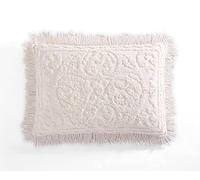 Beatrice Home Fashions Bedspread, Cotton, Blush, Standard