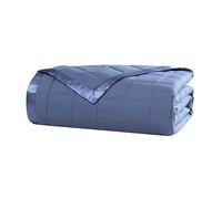 Beatrice Home Fashions Down Alternative Solid Color Blanket, Twin, Medium Blue