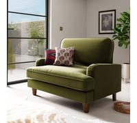 Beatrice Velvet Snuggle Sofa