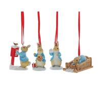 Beatrix Potter A29927 Peter Rabbit Hanging Ornaments - P8789