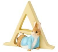 Beatrix Potter Alphabet Letter A Peter Rabbit Figurine