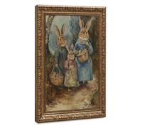 Beatrix Potter Art_ Classic Storybook Poster（20） Canvas Poster Wall Art Decor Print Picture Paintings for Living Room Bedroom Decoration 12" L X 18" W