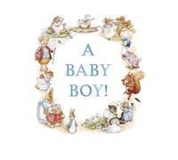 Beatrix Potter Baby Boy Greeting Card
