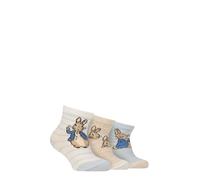 Beatrix Potter Baby & Toddler Peter Rabbit Cotton Socks - 3 Pair Gift Boxed Soft Breathable Everyday Crew Socks, Cute Comfortable Socks for Boys & Girls Multi 12-24 Months