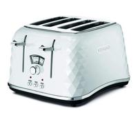 Beatrix Potter De'longhi Brillante 4-Slice Toaster With Crumb Tray Ctj4003W White