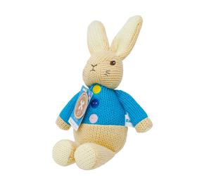 Beatrix Potter Made with Love Knitted Soft Toy - Peter Rabbit