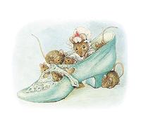 Beatrix Potter Mrs Tittlemouse Square Greeting Card