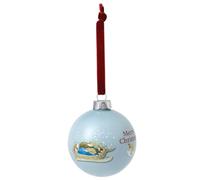 Beatrix Potter Peter & Benjamin Snow Bauble Hanging Ornament