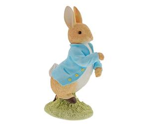 Beatrix Potter Peter Rabbit 120th Anniversary Figurine , height 18.5 cm, Brown