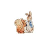 Beatrix Potter Peter Rabbit and Squirrel Nutkin Wooden Magnet