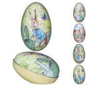 Beatrix Potter Peter Rabbit Medium Egg-Shaped Tin | Trinket Tin - Easter Gifts