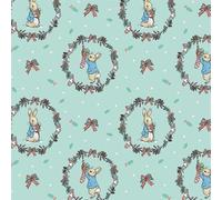 Beatrix Potter Presents the Most Wonderful Time of the Year Peter Rabbit Fabric by 0.5 Metre 43'' wide 100% Cotton for Crafts, Quilting, Sewing