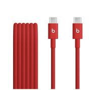 Beats 1.5M 60W USB C to USB C Woven Cable Rapid Red - MDGF4ZM/A