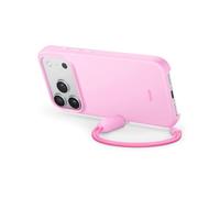 Beats iPhone 17 Pro Kickstand Case with MagSafe & Camera Control, Built in Stand & Lanyard, Matte Finish with Microfibre Lining - Pebble Pink