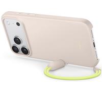 Beats iPhone 17 Pro Max Kickstand Case with MagSafe & Camera Control, Built in Stand & Lanyard, Matte Finish with Microfibre Lining - Limestone