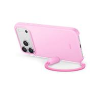 Beats iPhone 17 Pro Max Kickstand Case with MagSafe & Camera Control, Built in Stand & Lanyard, Matte Finish with Microfibre Lining - Pebble Pink