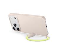 Beats iPhone 17 Pro Max Kickstand Case with MagSafe & Camera Control, Built in Stand & Lanyard, Matte Finish with Microfibre Lining - Limestone