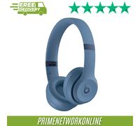 Beats Solo 4 On-Ear Wireless Headphones - Slate Blue 100% ORIGINAL ⭐⭐⭐⭐⭐
