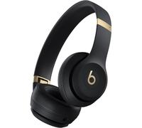 Beats Solo 4 - Wireless Bluetooth On-Ear Headphones, Apple & Android Compatible, Up to 50 hours of Battery Life - Black & Gold
