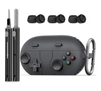 Beats Solo Buds Plus Case Cover, 2024 New Beats Solo Buds, Wireless Earbuds Silicone Case Accessories with Keychain, Dark Grey (Dark Grey)