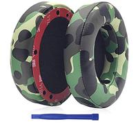 Beats Studio 3 Ear Pads - Replacement Protein Leather Earpads with Memory Foam Ear Cushion Cups for Beats Studio 3/2 Wireless/Wired Headphones by Dr.Dre (Forest)