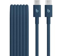 Beats USB-C to USB-C Woven Cable, Fast Charging, Durable/Tangle-Free, Compatible Charger for Apple & Android Devices (1.5 m) - Nitro Navy