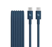 Beats USB-C to USB-C Woven Cable, Fast Charging, Durable/Tangle-Free, Compatible Charger for Apple & Android Devices (1.5 m) - Nitro Navy