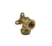 Beatsons 15 x 1/2 Brass Wall Plate Elbow 15mm x 1/2" Brass Wall Plate Elbow