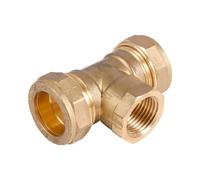 Beatsons 22mm Compression Equal Tee 22mm Compression Equal Tee