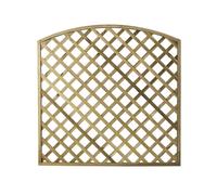 Beatsons Arched Diamond Lattice Trellis Panel 6ft x 6ft Arched Diamond Lattice Trellis Panels 6ft x 6ft