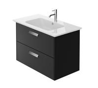 Beatsons Architect 880mm Wall Mounted 2 Drawer Unit with Ceramic Basin Architect 880mm Wall Mounted 2 Drawer Unit with Ceramic Basin (Handles Sold Seperately)
