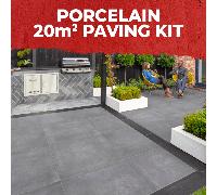 Beatsons Porcelain Paving Bundle 20m2 (Everything you need!) Jointing Porcelain Paving Bundle 20m2