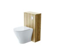Beatsons Soho 500mm Back to Wall WC Unit Colour: Oak Soho 500mm Back to Wall WC Unit