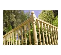 Beatsons Universal Handrail/ Baserail 2.4m for Decking Universal Handrail/ Baserail 2.4m for Decking
