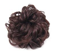 BeatStock 1 PCS Scrunchie Elastic Juda Hair Bun Synthetic Extension For Women in Brown Pack Of 1