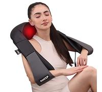 BeatXP Deep Heal Shiatsu Massager with Infrared Heat Therapy | Full Body Massager with 4D Kneading Massage for Shoulder, Neck, Back, Muscle Pain Relief, 1 Year