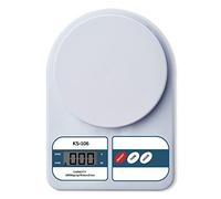 beatXP Kitchen Scale Multipurpose Portable Electronic Digital Weighing Scale | Weight Machine With Back Light LCD Display | White | 10 Kg | 2 Year Warranty