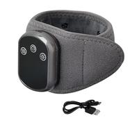 BEATYRABBIT 2 in 1 Heating & Massage Cordless Wrist Pad, Heated Wrist Brace with Massage, Heating Pad for Elbow Wrist Ankle with 3 Heats and Massage Modes