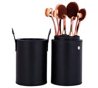 BEAU BELLE Oval Mastery Make Up Brush Pot, 8-Piece