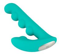 Beau Coeur Sylora - beaded 2-in-1 vibrator (green)