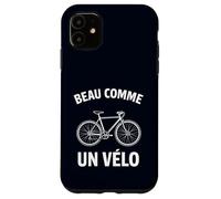 Beau Comme Un Velo French Cycling Funny Bicycle Road Bikers Case for iPhone 11