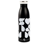 BEAU & ELLIOT Monochrome Broken Heart Stainless Steel Thermal Bottle