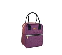 BEAU & ELLIOT Oxford Quilted Upright Lunch Bag, 6 Litre (Mulberry)